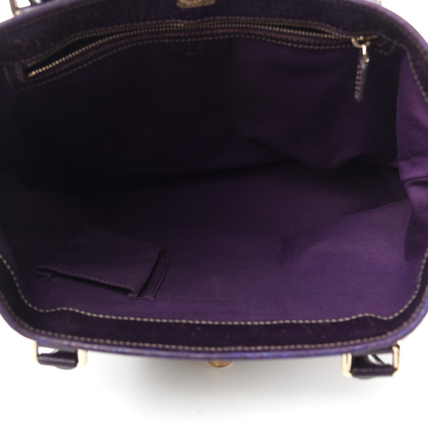 Monogram Piston Lock Tote Ebony