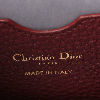 Christian Dior Grained Calfskin Large Bobby Flap Red Bricks 6 of 8