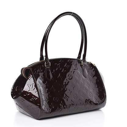 Louis Vuitton Vernis Sherwood GM Amarante 3 of 9