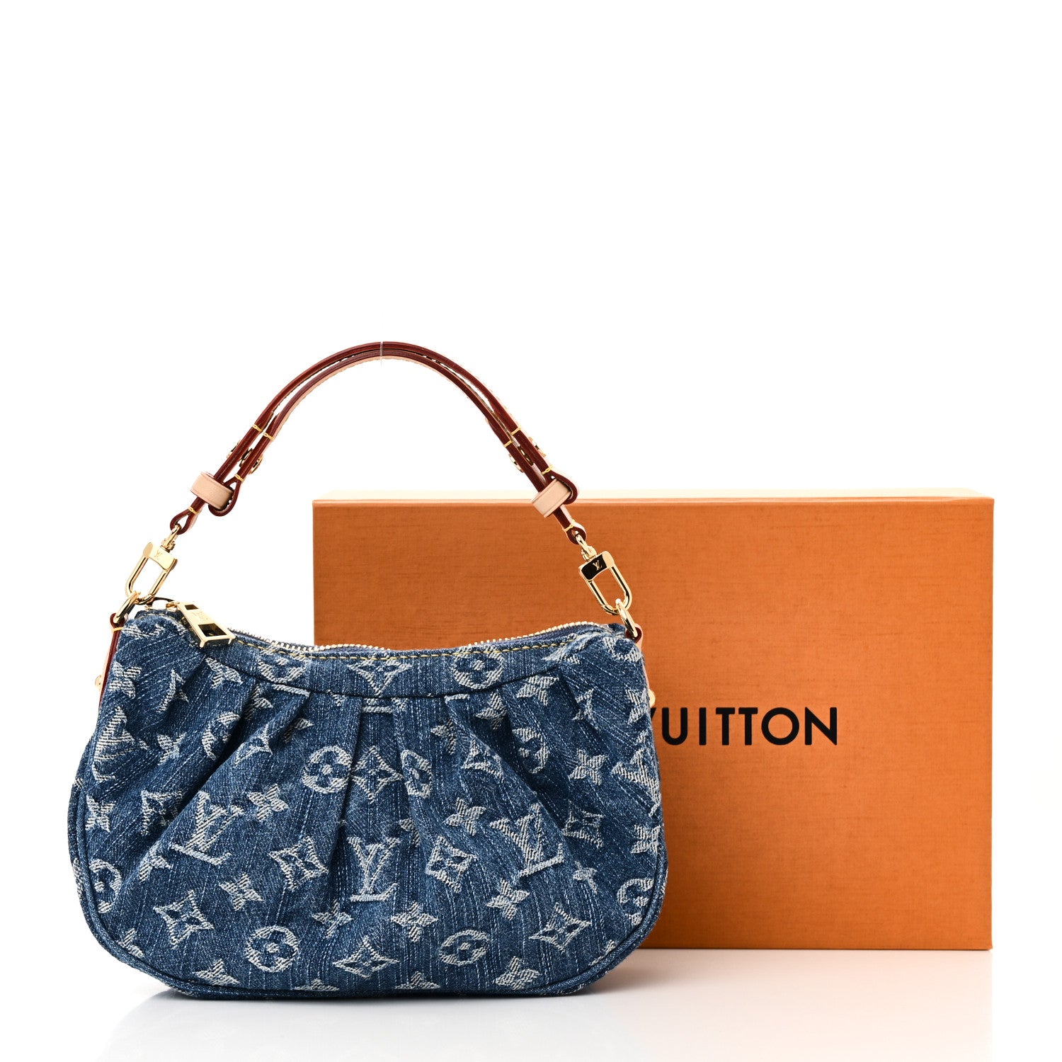 Louis Vuitton Monogram Denim Pochette Valley Blue 10 of 10