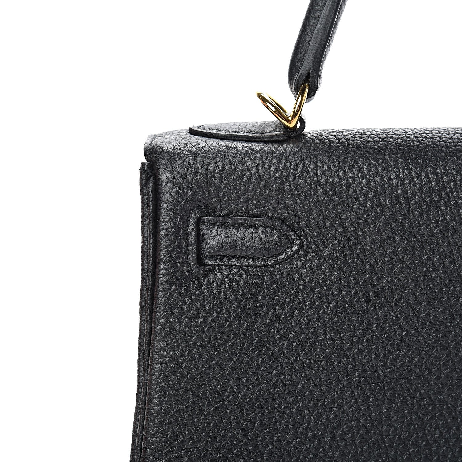 Hermes Togo Kelly Retourne 25 Black 11 of 40