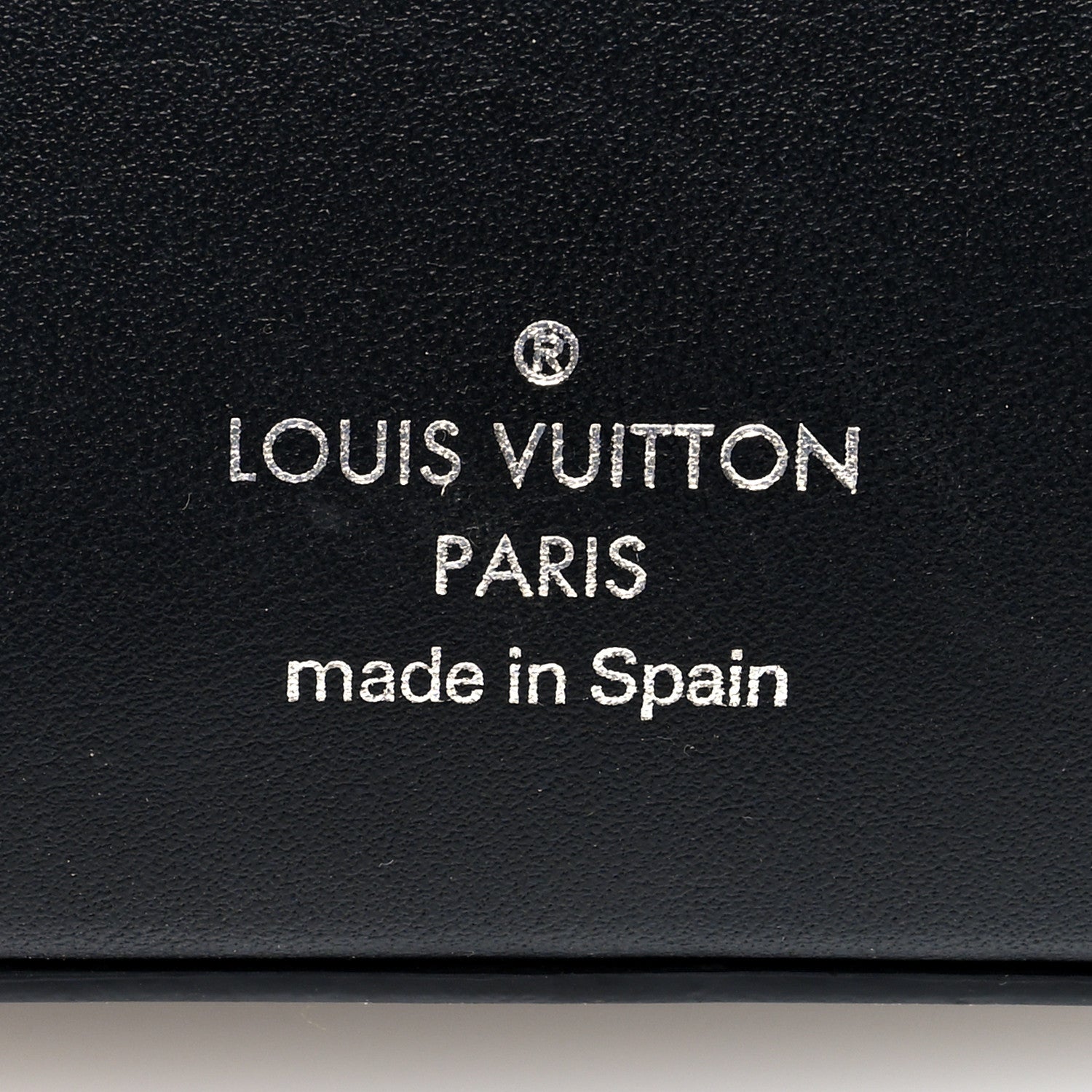 Louis Vuitton Monogram Eclipse Elizabeth Pencil Pouch Black 6 of 6
