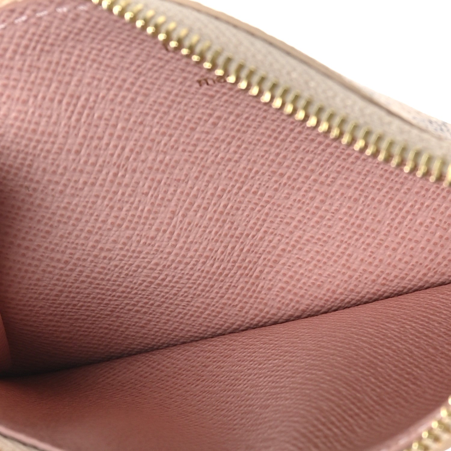 Louis Vuitton Damier Azur Zipped Romy Card Holder  Rose Ballerine 5 of 7