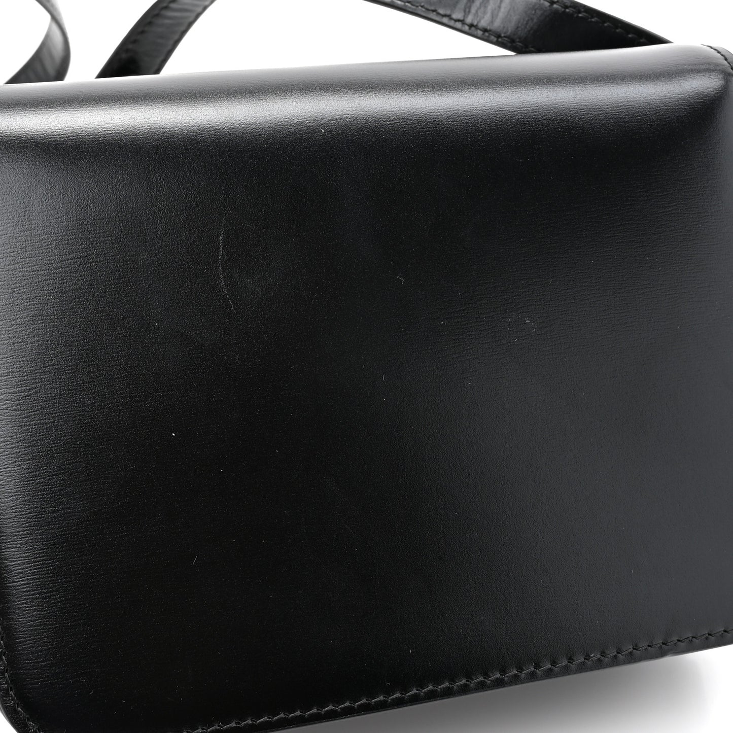 Shiny Calfskin Teen Triomphe Black