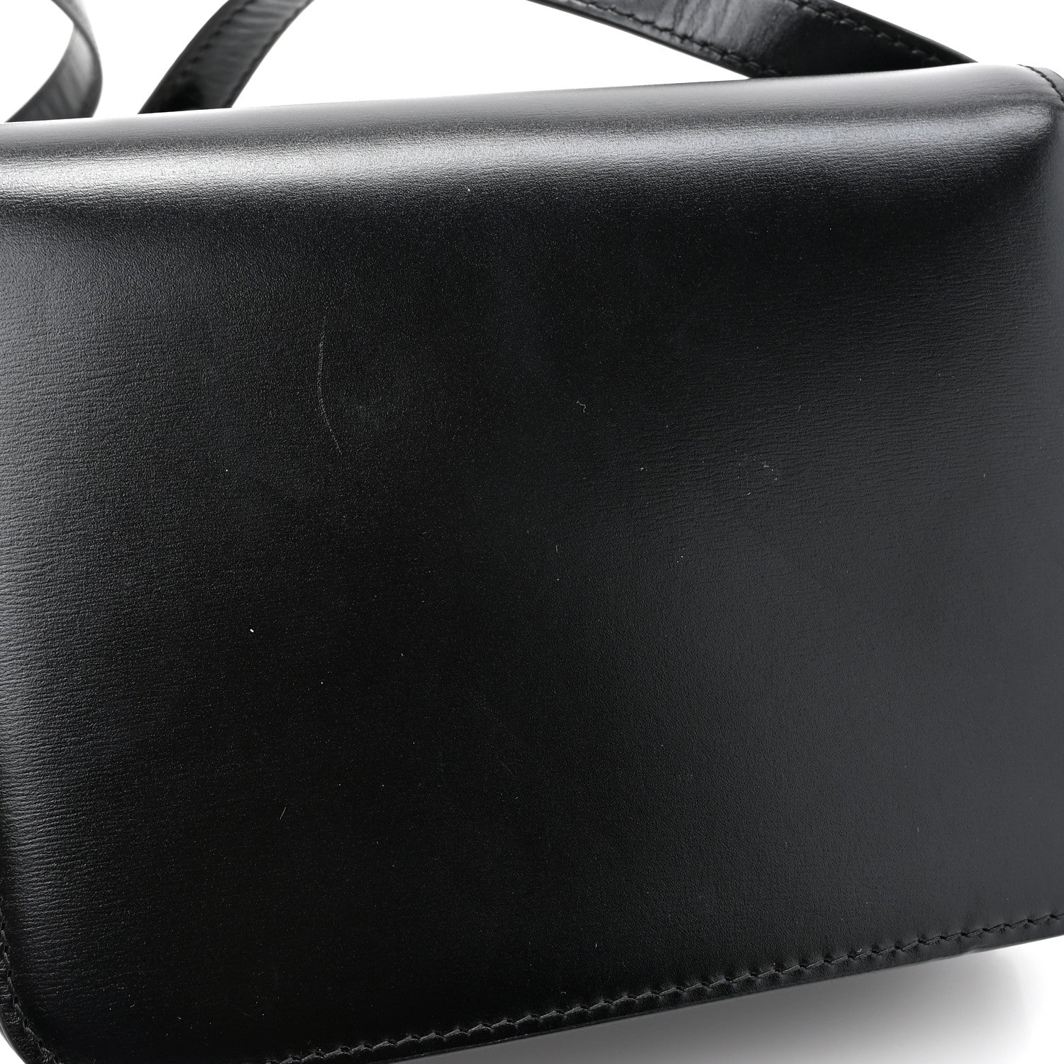 Celine Shiny Calfskin Teen Triomphe Black 13 of 13