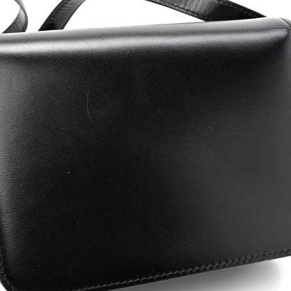 Celine Shiny Calfskin Teen Triomphe Black 13 of 13