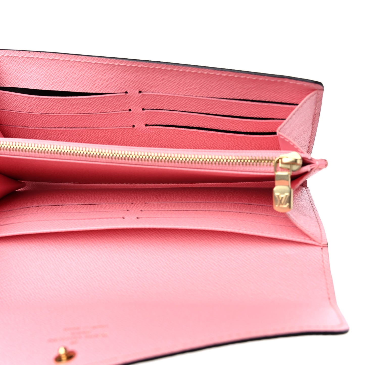 Monogram Jungle Dots Sarah Wallet Sugar Pink Poppy