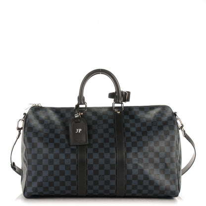 Louis Vuitton Damier Cobalt Keepall Bandouliere 45 1 of 8