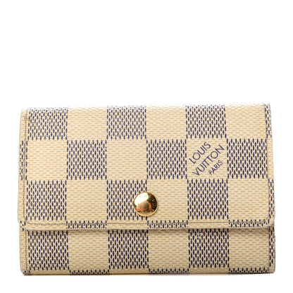 Louis Vuitton Damier Azur Multicles 6 Key Holder 1 of 9