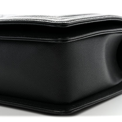 Chanel Caviar Quilted New Medium Boy Flap Black 10 of 10