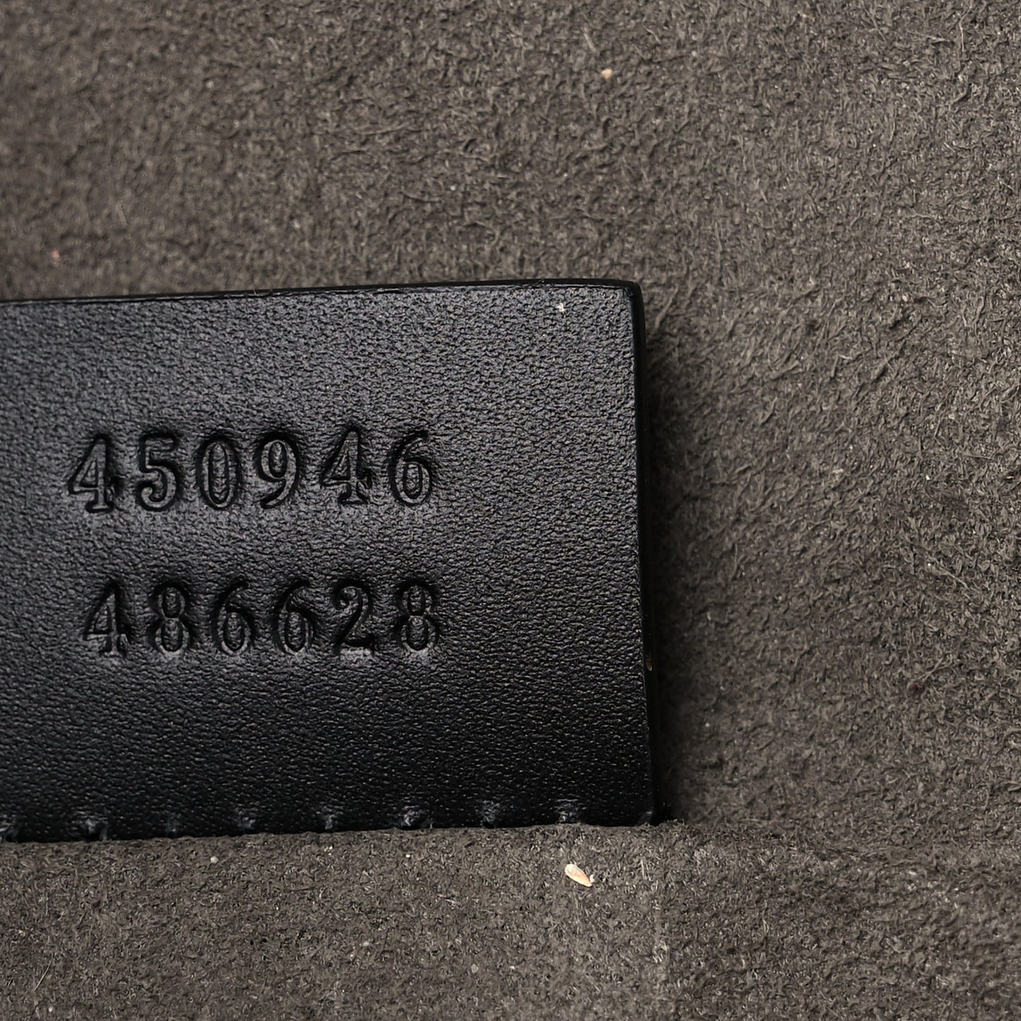 GG Supreme Monogram Belt Bag Black