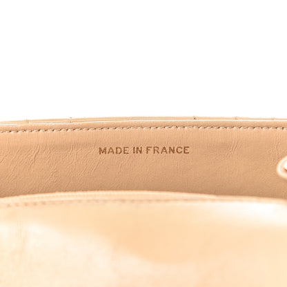 Chanel Lambskin Vertical Quilt Mini Square Flap Beige 7 of 16
