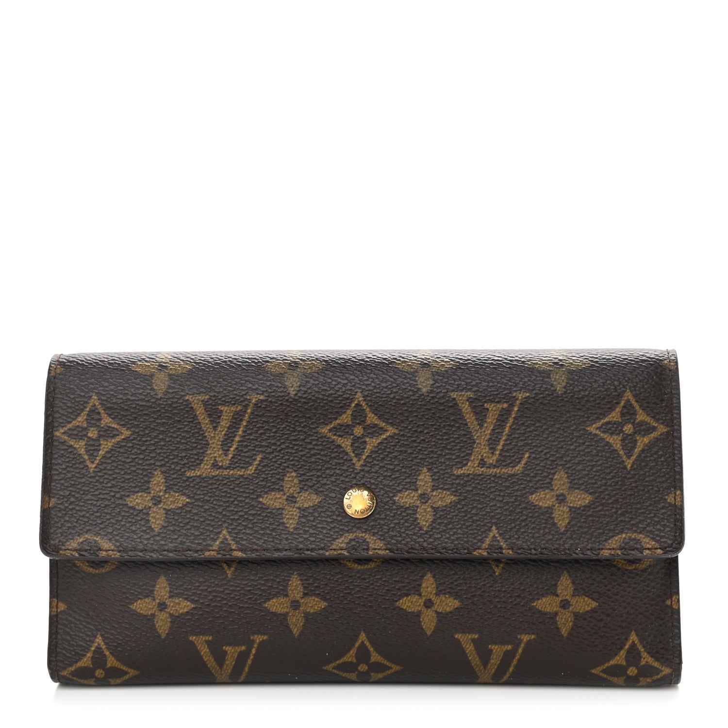 Louis Vuitton Monogram Porte Tresor International Wallet 1 of 10