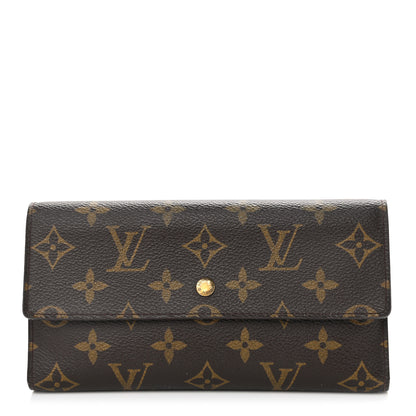 Louis Vuitton Monogram Porte Tresor International Wallet 1 of 10