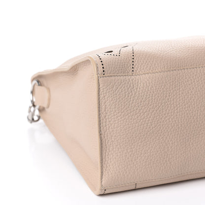 Balenciaga Veau Grana Perforated Blackout Hardware City Beige Poudre 6 of 10