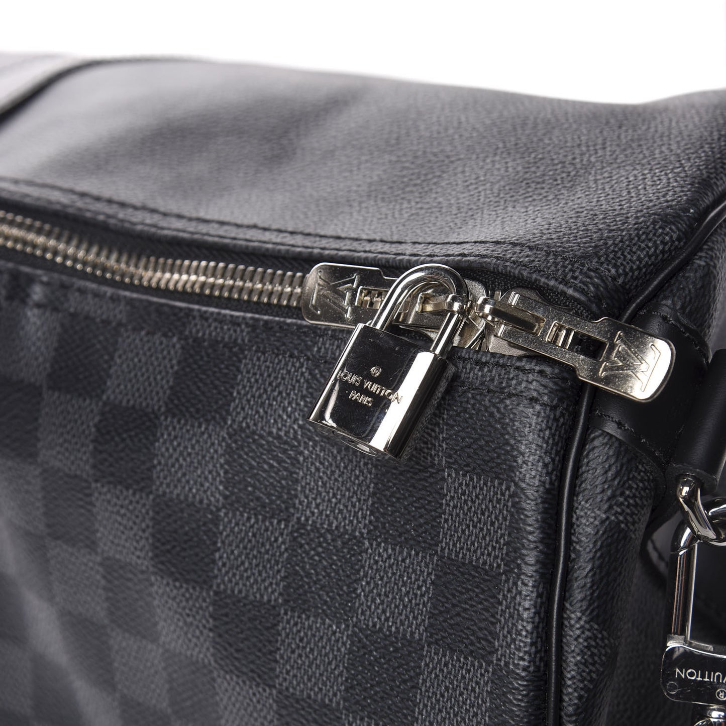 Damier Graphite Keepall Bandouliere 55