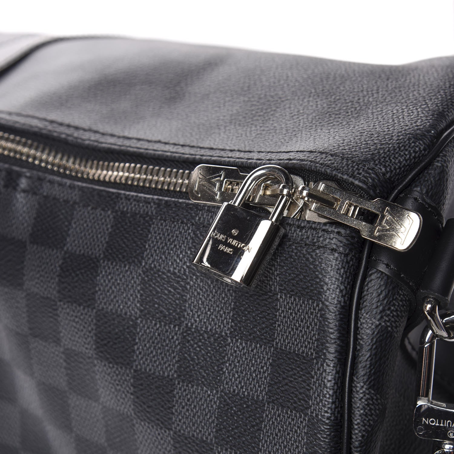 Louis Vuitton Damier Graphite Keepall Bandouliere 55 2 of 12