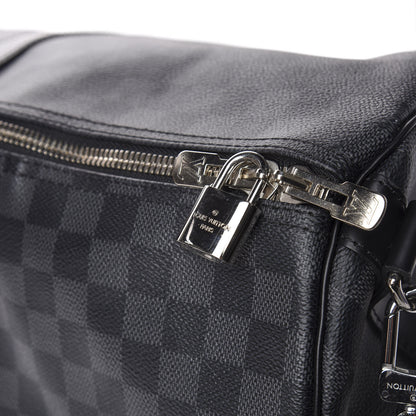 Louis Vuitton Damier Graphite Keepall Bandouliere 55 2 of 12