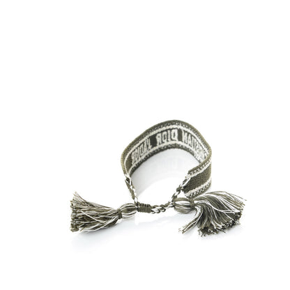 Christian Dior Woven Cotton J'Adior Friendship Bracelet Set 4 of 5