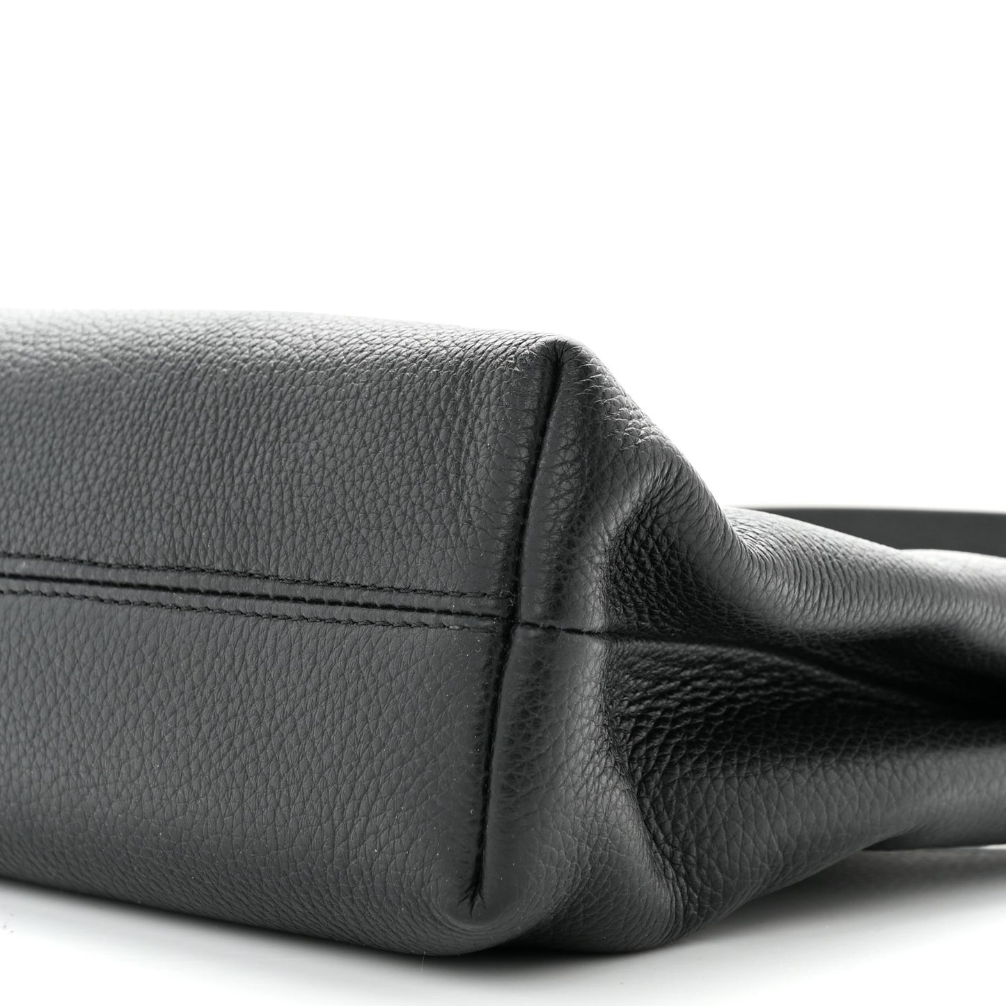 Calfskin Small Virtus Hobo Black