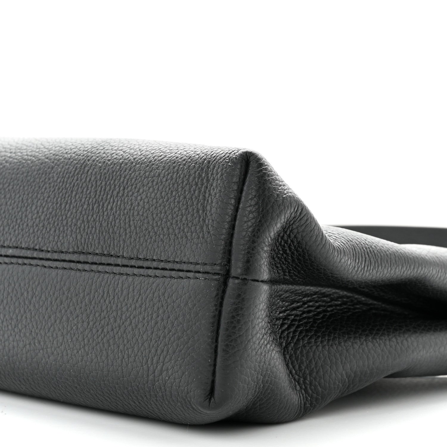 Versace Calfskin Small Virtus Hobo Black 9 of 9