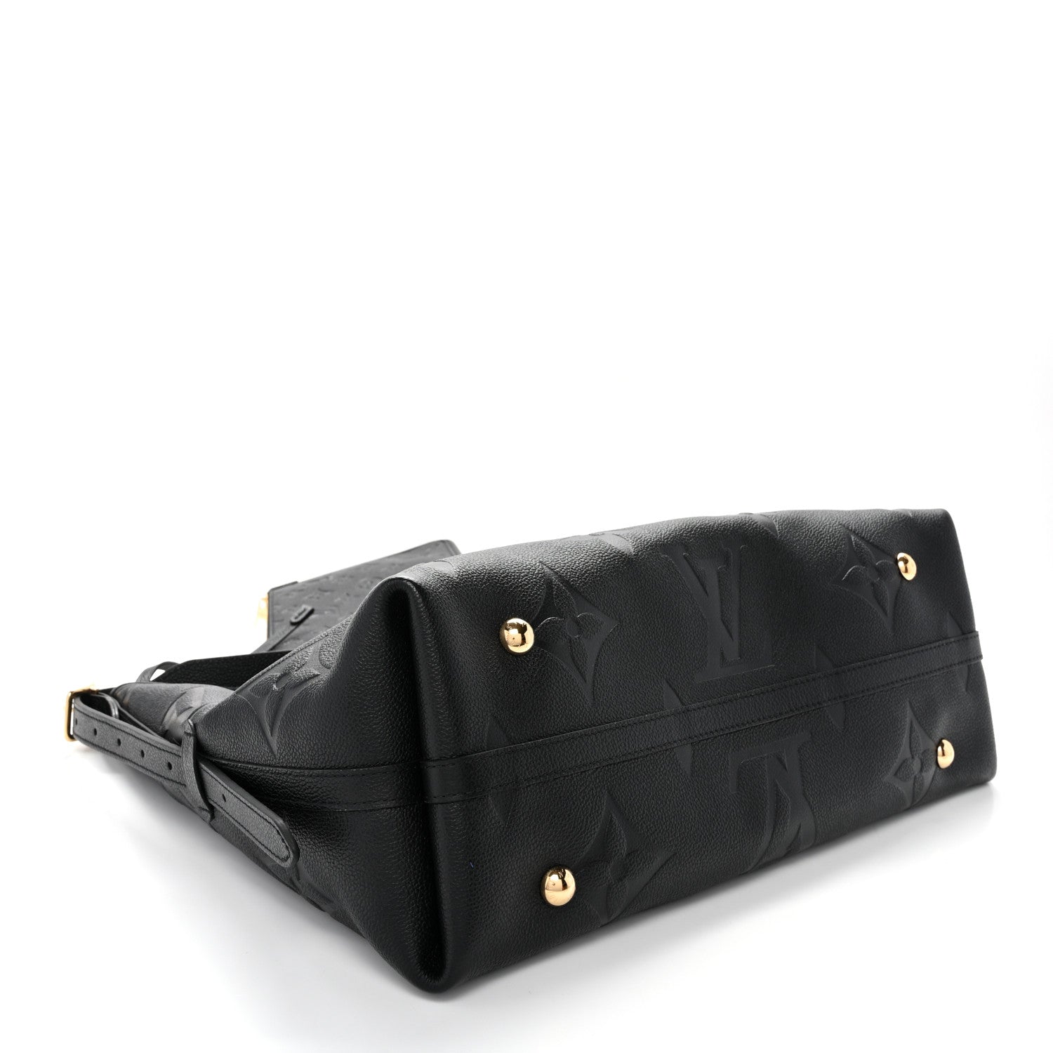 Louis Vuitton Empreinte Monogram Giant CarryAll MM Black 5 of 10