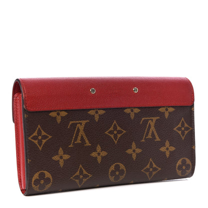 Louis Vuitton Monogram Pallas Wallet Cherry 3 of 11