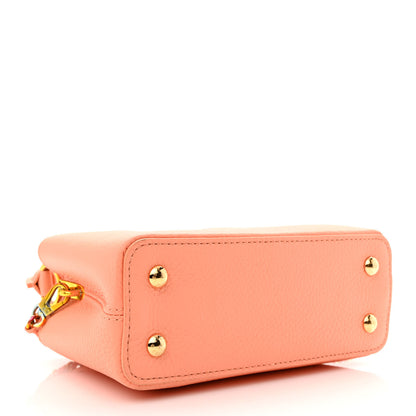 Louis Vuitton Taurillon Mini Capucines Abricot 4 of 9
