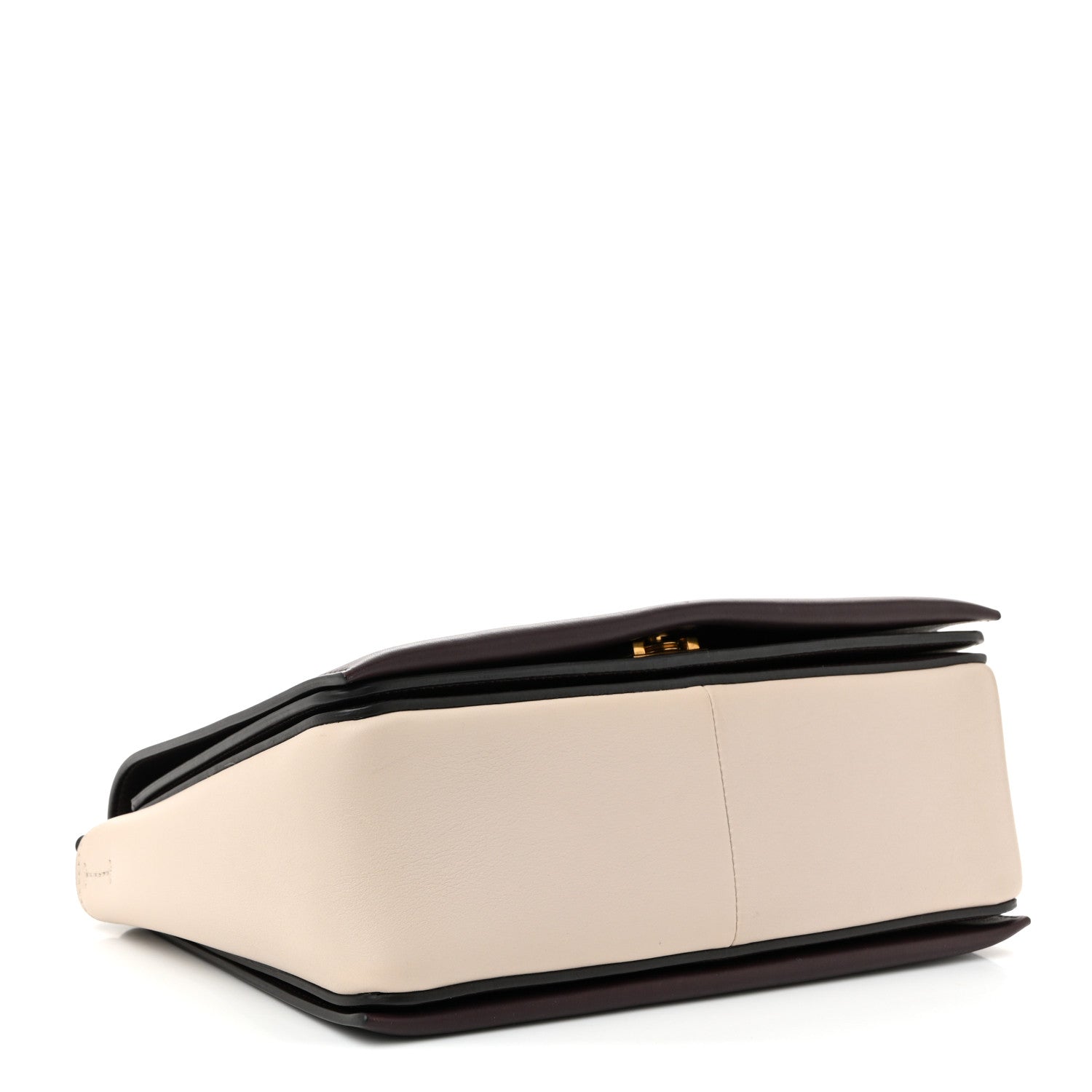 Celine Shiny Smooth Calfskin Medium Frame Shoulder Bag Velvet Desert 4 of 10