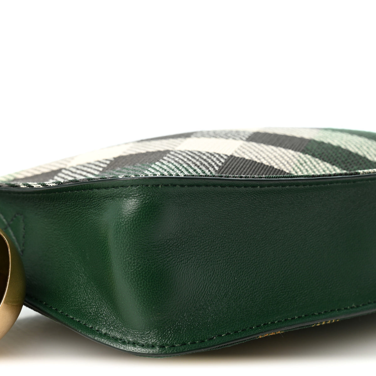 Jacquard Check Mini Shield Bag Ivy