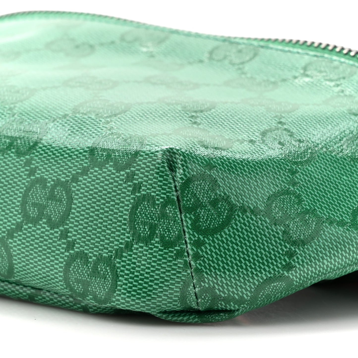 Crystal Monogram Web Childrens Belt Bag New Shamrock