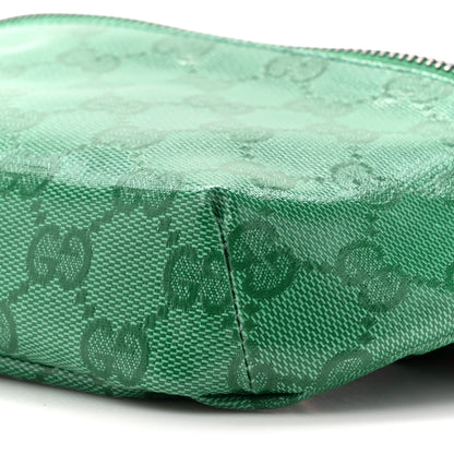 Gucci Crystal Monogram Web Childrens Belt Bag New Shamrock 9 of 10