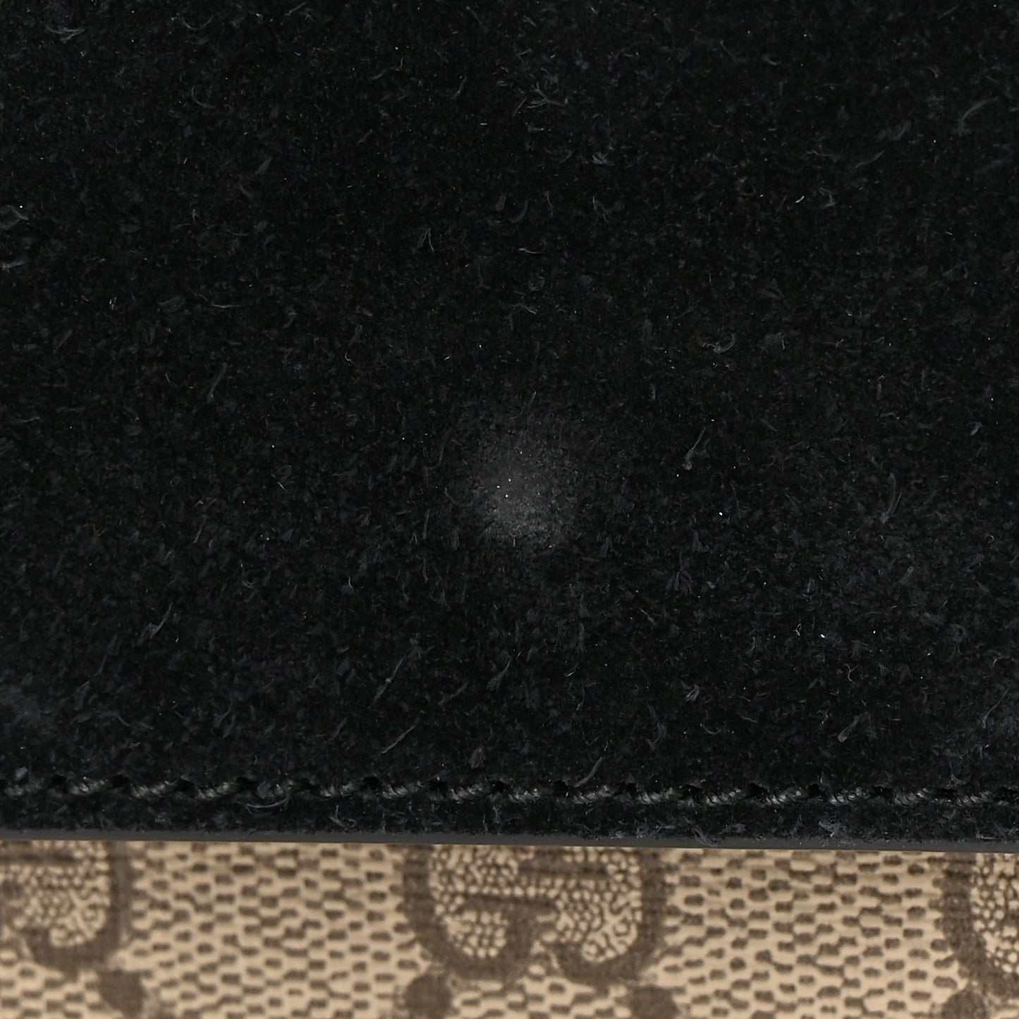 GG Supreme Monogram Mini Dionysus Shoulder Bag Black