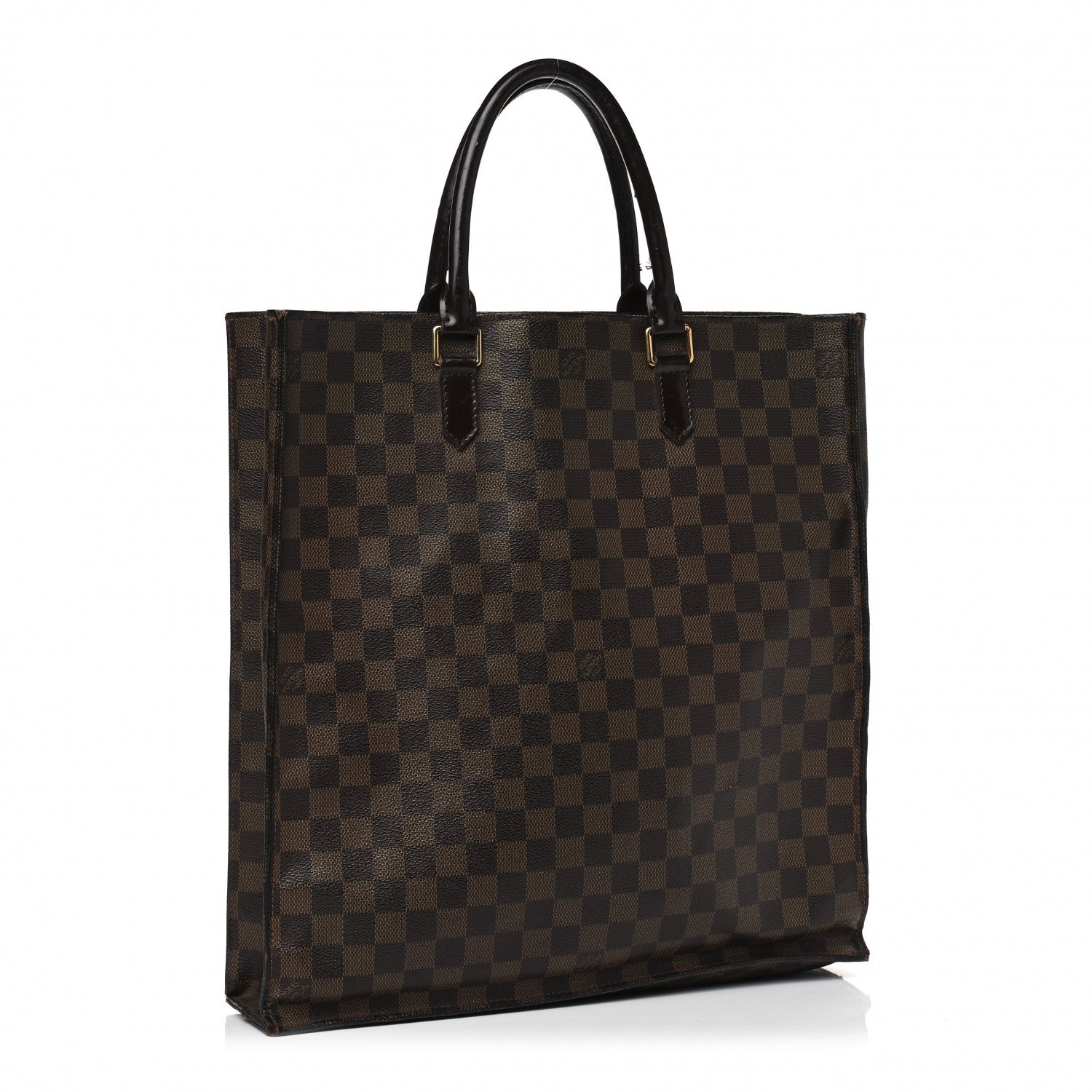 Louis Vuitton Damier Ebene Sac Plat 2 of 17