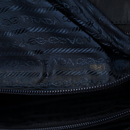 Prada Tessuto Nylon Tote Navy 10 of 16