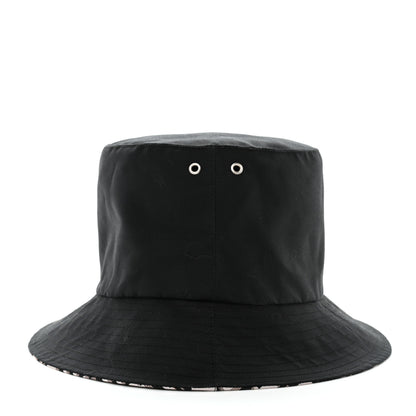Christian Dior Oblique Reversible Teddy-D Brim Bucket Hat Black 6 of 12