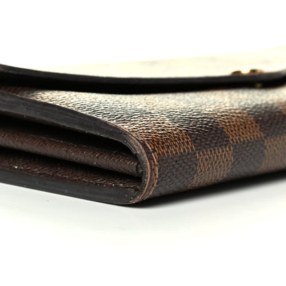 Louis Vuitton Damier Ebene Sarah Wallet NM 6 of 7