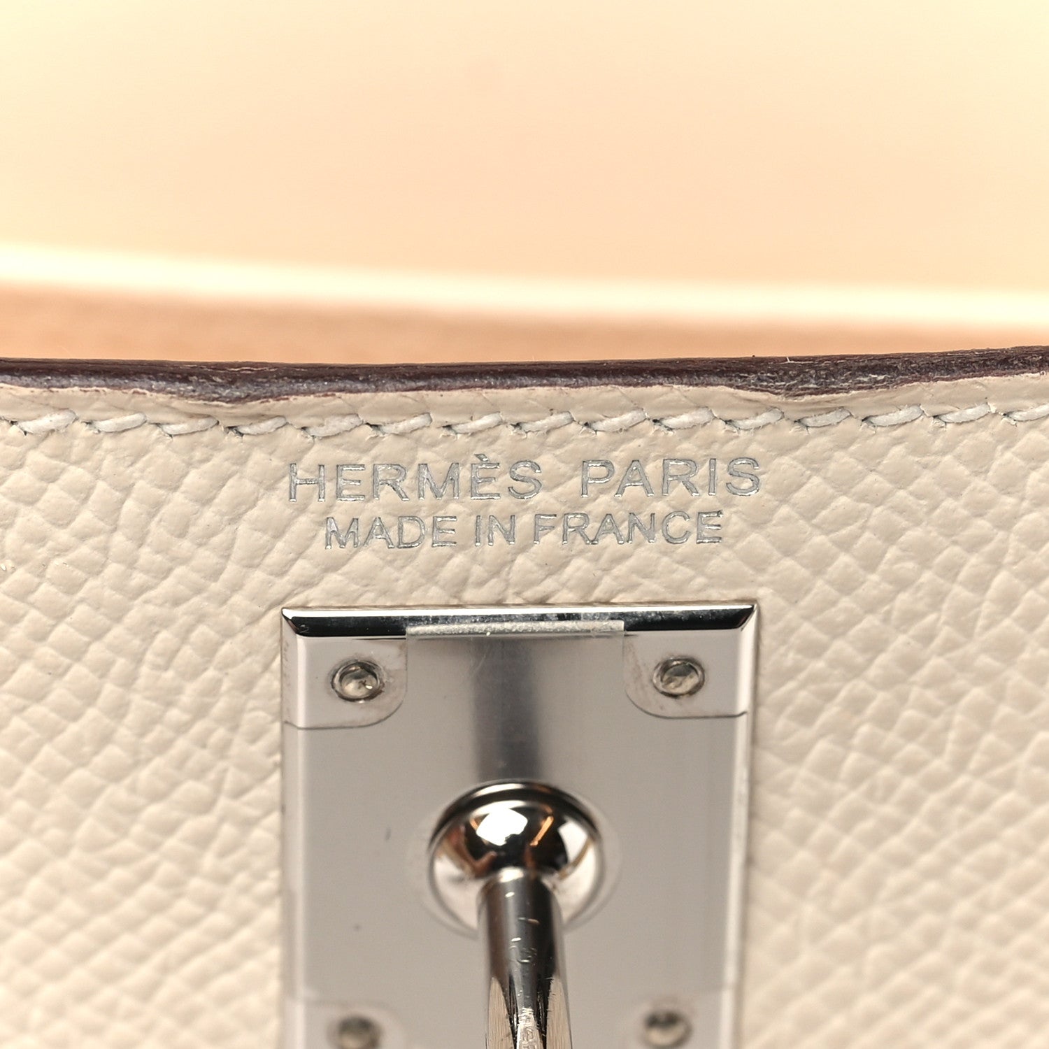 Hermes Epsom Mini Kelly Sellier 20 Nata Jaune Ambre Brique 6 of 10