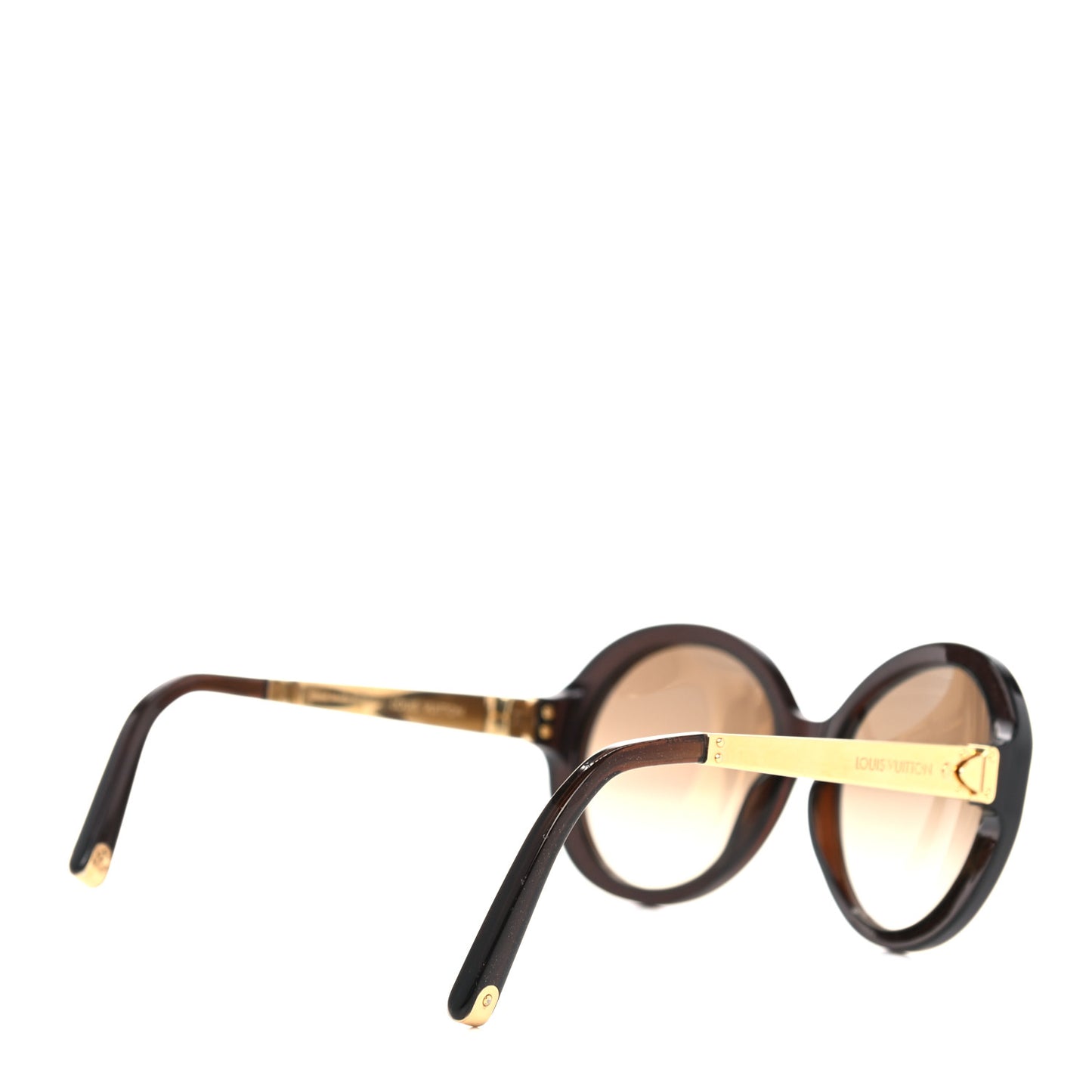 Petit Soupcon Rond Sunglasses Z0490W Brown Glitter