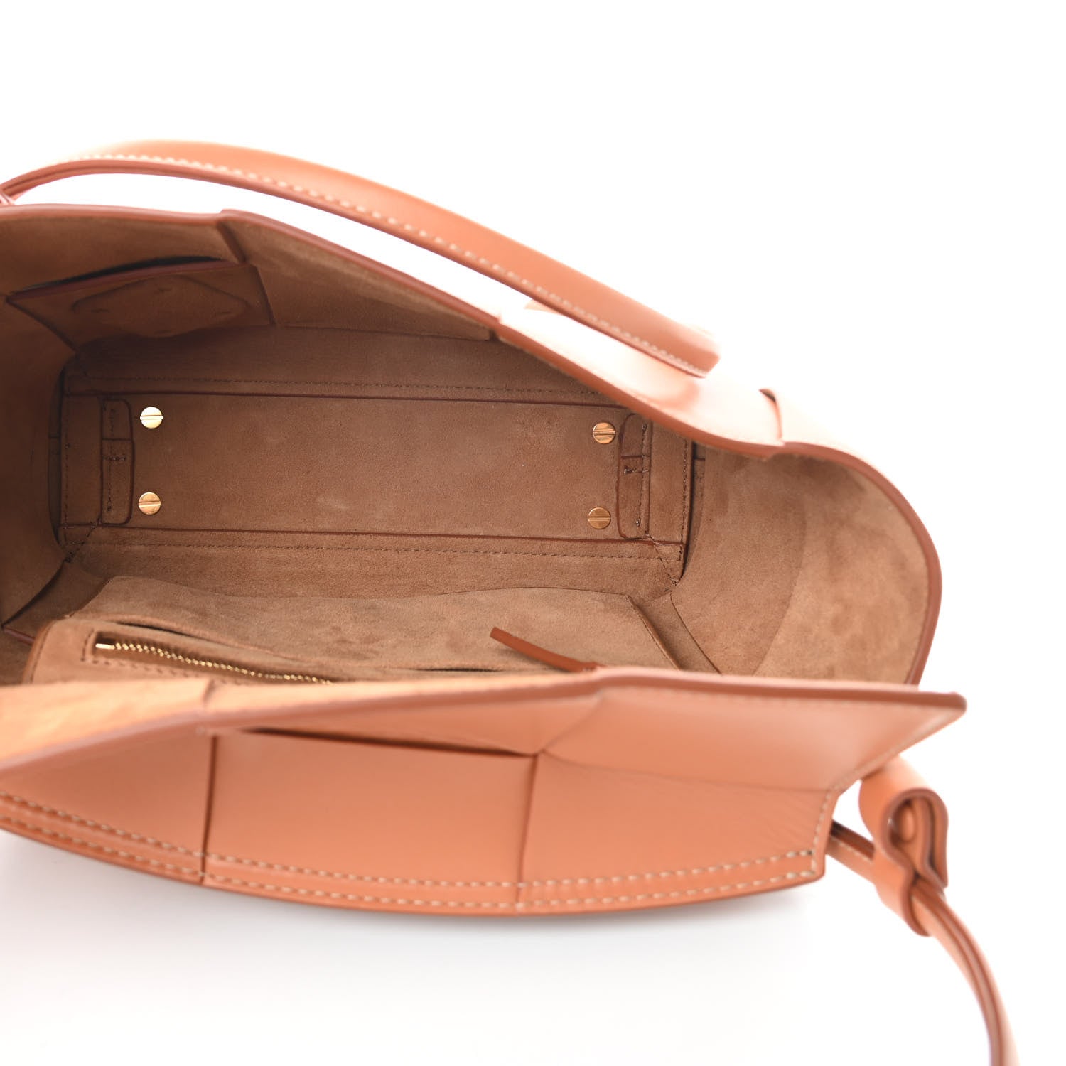 Bottega Veneta French Calfskin Maxi Intrecciato Arco 33 Wood 5 of 9