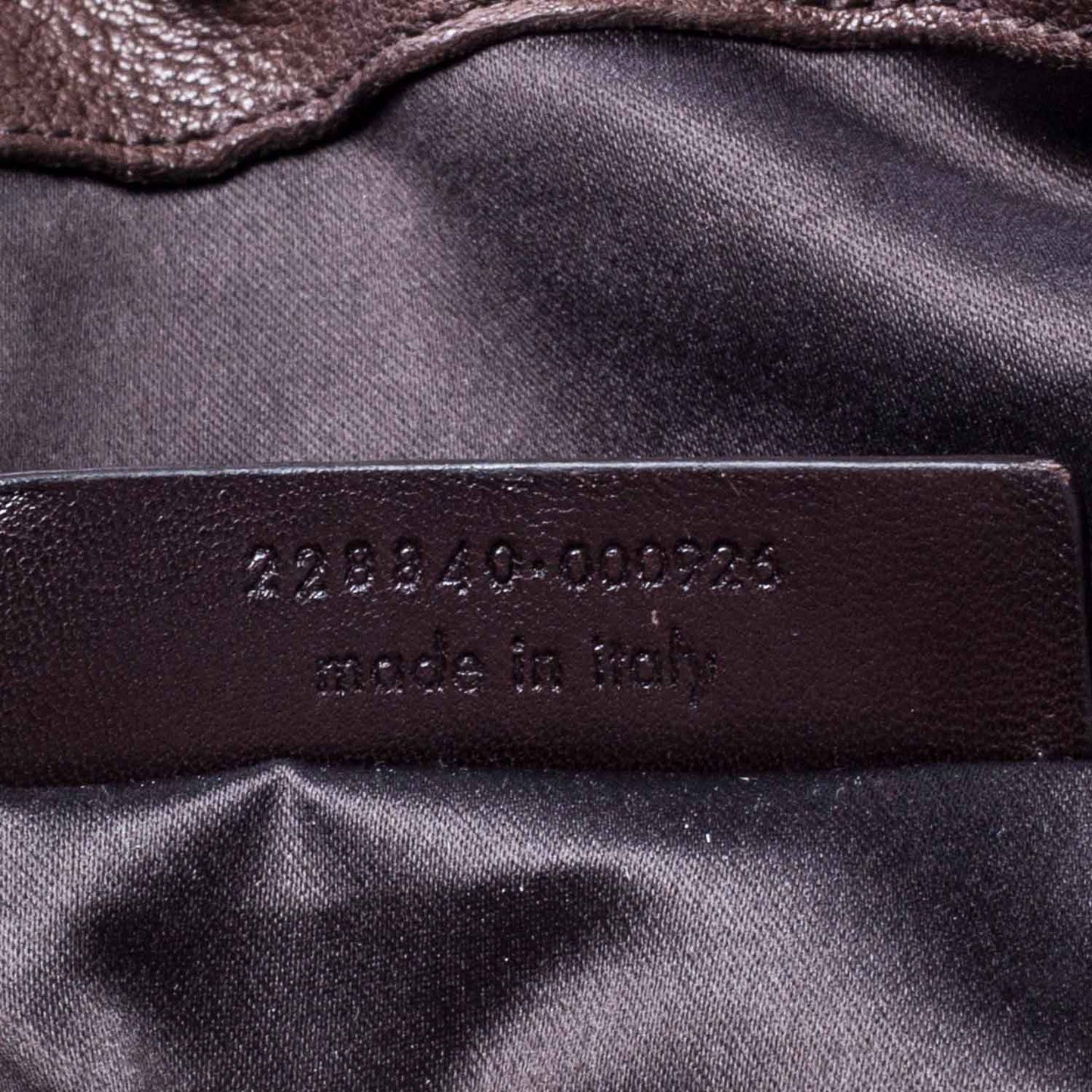 Leather Large Roady Brown