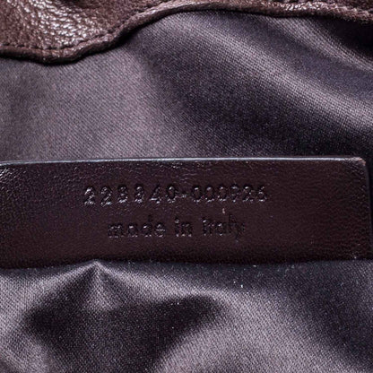 Saint Laurent Leather Large Roady Brown 6 of 8