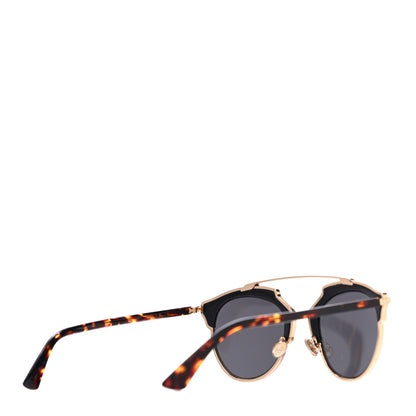 Christian Dior Metal Lambskin So Real Sunglasses Black 3 of 9