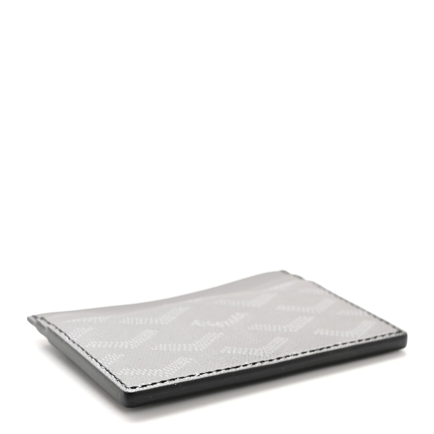 Goyardine Saint Sulpice Card Holder Jet Black