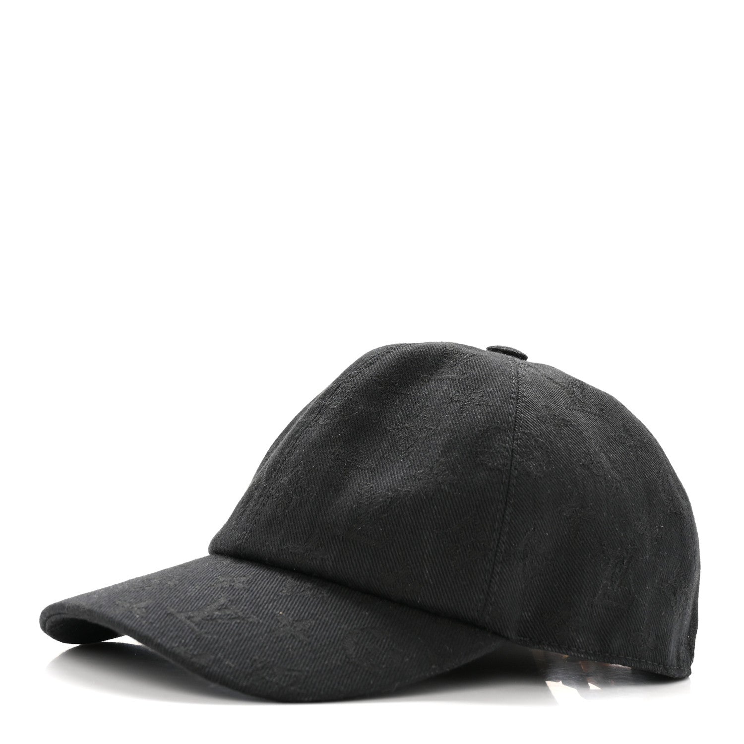 Louis Vuitton Monogram Jacquard Essential Cap 60 Black 1 of 8
