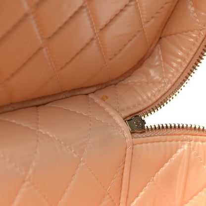 Chanel Lambskin Quilted Large Vanity Pouch Beige Clair 8 of 8