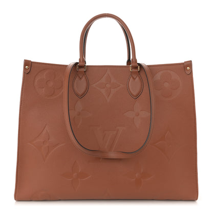 Louis Vuitton Empreinte Monogram Giant Onthego GM Cognac 1 of 9