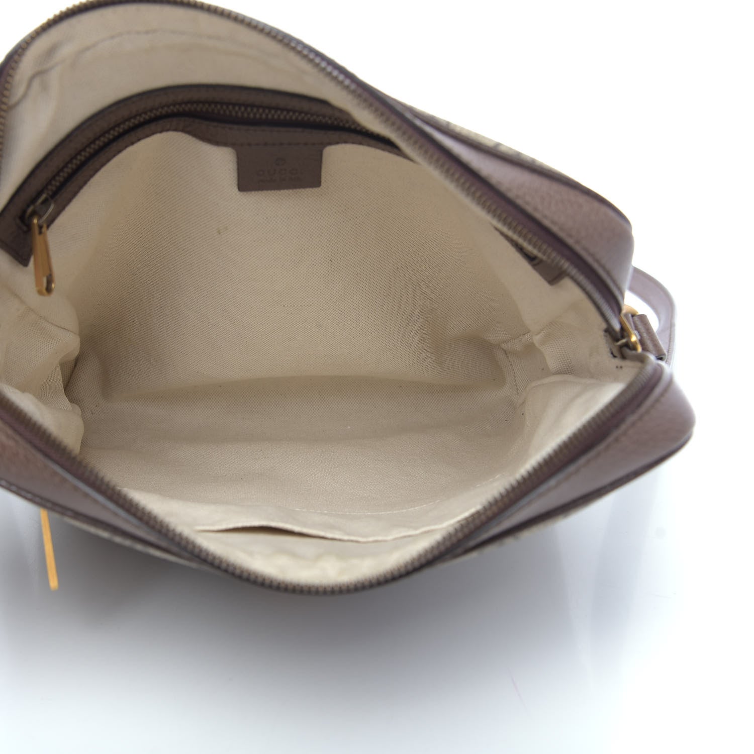 Gucci GG Supreme Monogram Web Medium Ophidia Messenger Bag Brown 5 of 12