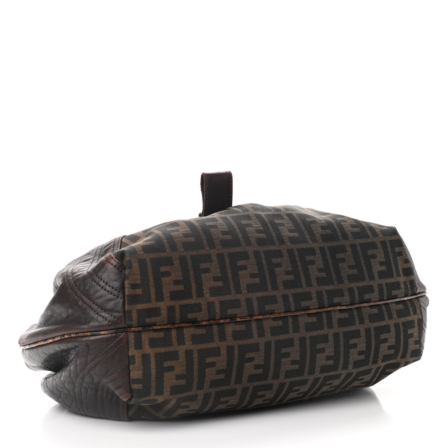 Fendi Zucca Nappa Nuvolata Vitello Tortuga Spy Tobacco Moro 4 of 9