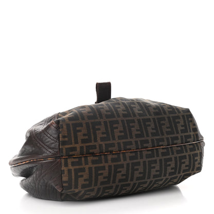 Fendi Zucca Nappa Nuvolata Vitello Tortuga Spy Tobacco Moro 4 of 9